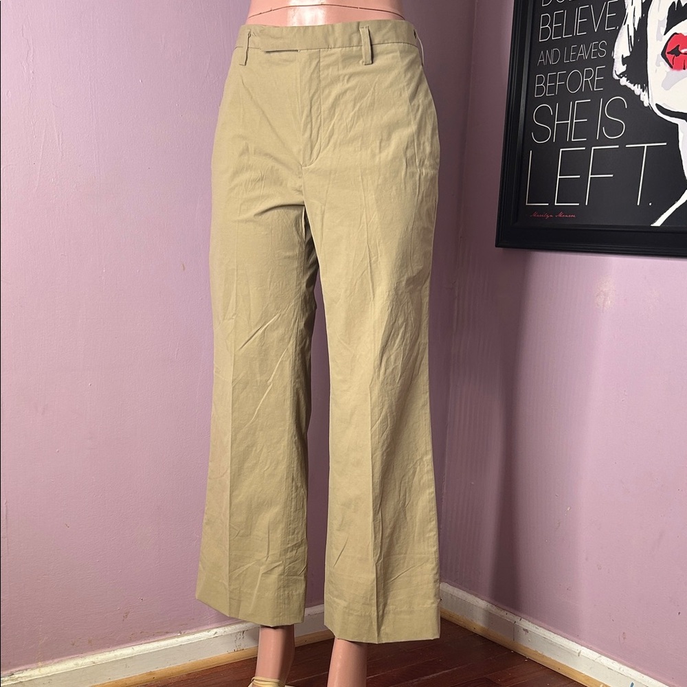 Banana Republic Tan Wide Leg Pants 31L size